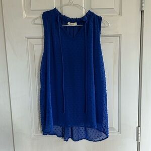 RJ 220 Royal Blue Tank size large